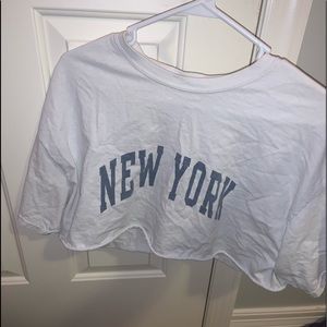 brandy new york crop top
